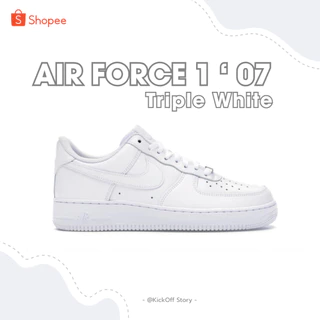 ！！พร้อมส่งจากไทย！！ Nike รองเท้าผู้ชาย Air Force 1 '07