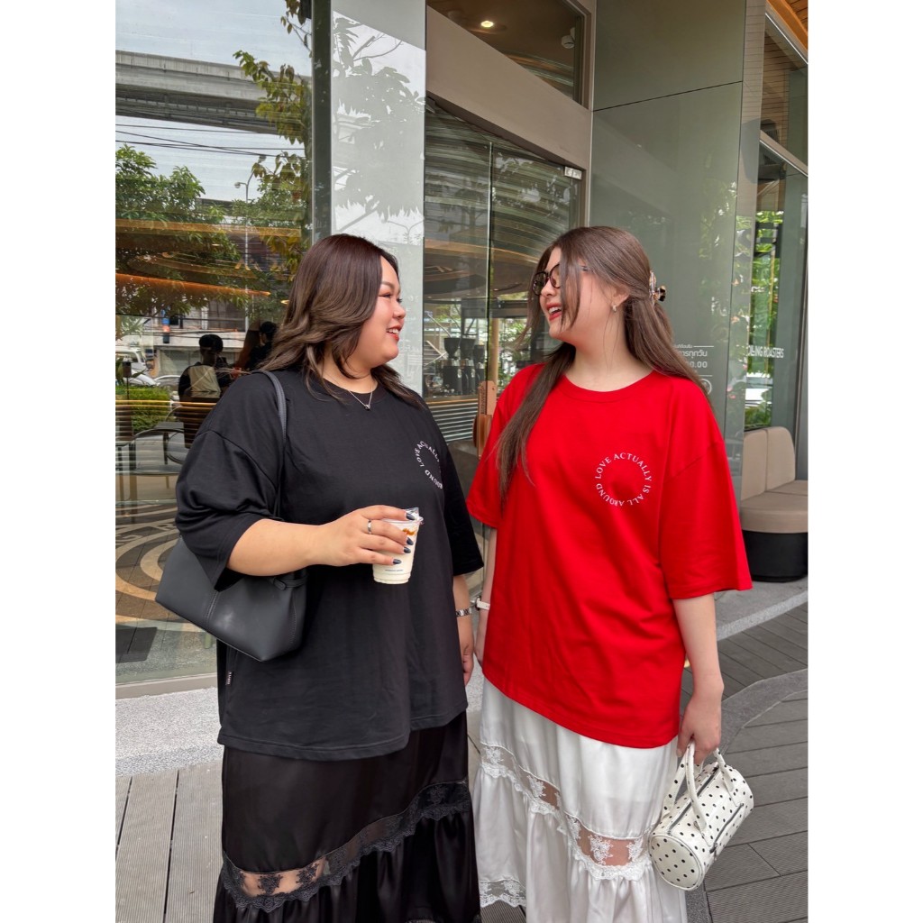 CurveG All Around Love T-Shirt เสื้อโอเวอร์ไซส์ออล อราวด์ เลิฟ - รูปที่ 2