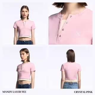 Merge Official - Mandy Layer Tee (พร้อมส่ง)
