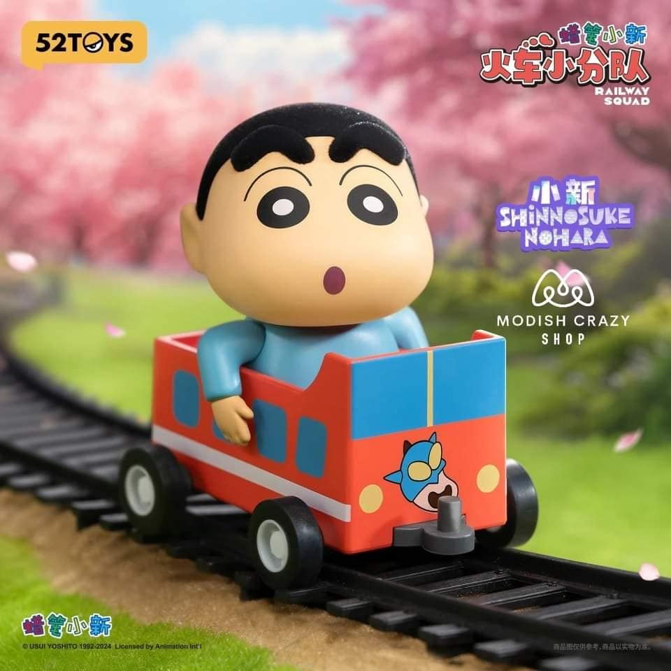 52TOYS • CRAYON Shinchan Railway Squad Series