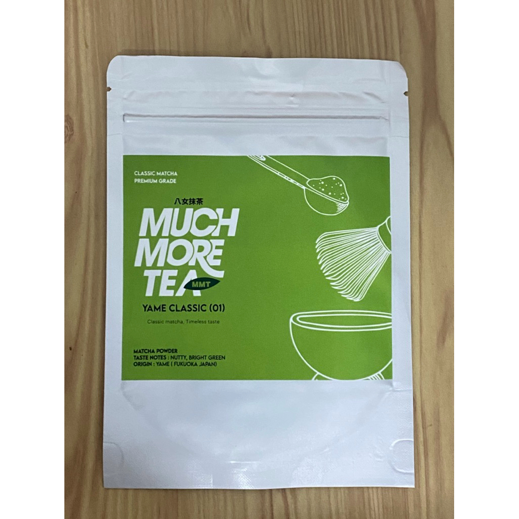Much More Tea | Yame Classic (01) l Testing notes: Nutty , Bright Green (พร้อมส่ง)