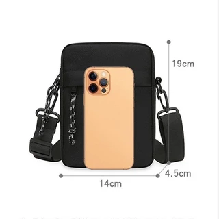 WalesPolo กระเป๋าสะพายข้างสำหรับผู้ชายมีหลายช่องใส่ของได้ ใส่ของได้เยอะ