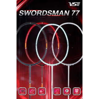 ไม้แบดมินตัน VS SWORDSMAN 77 5U แถมเอ็น พันด้าม ซอง (โปรดอ่านรายละเอียดก่อนสั่ง)