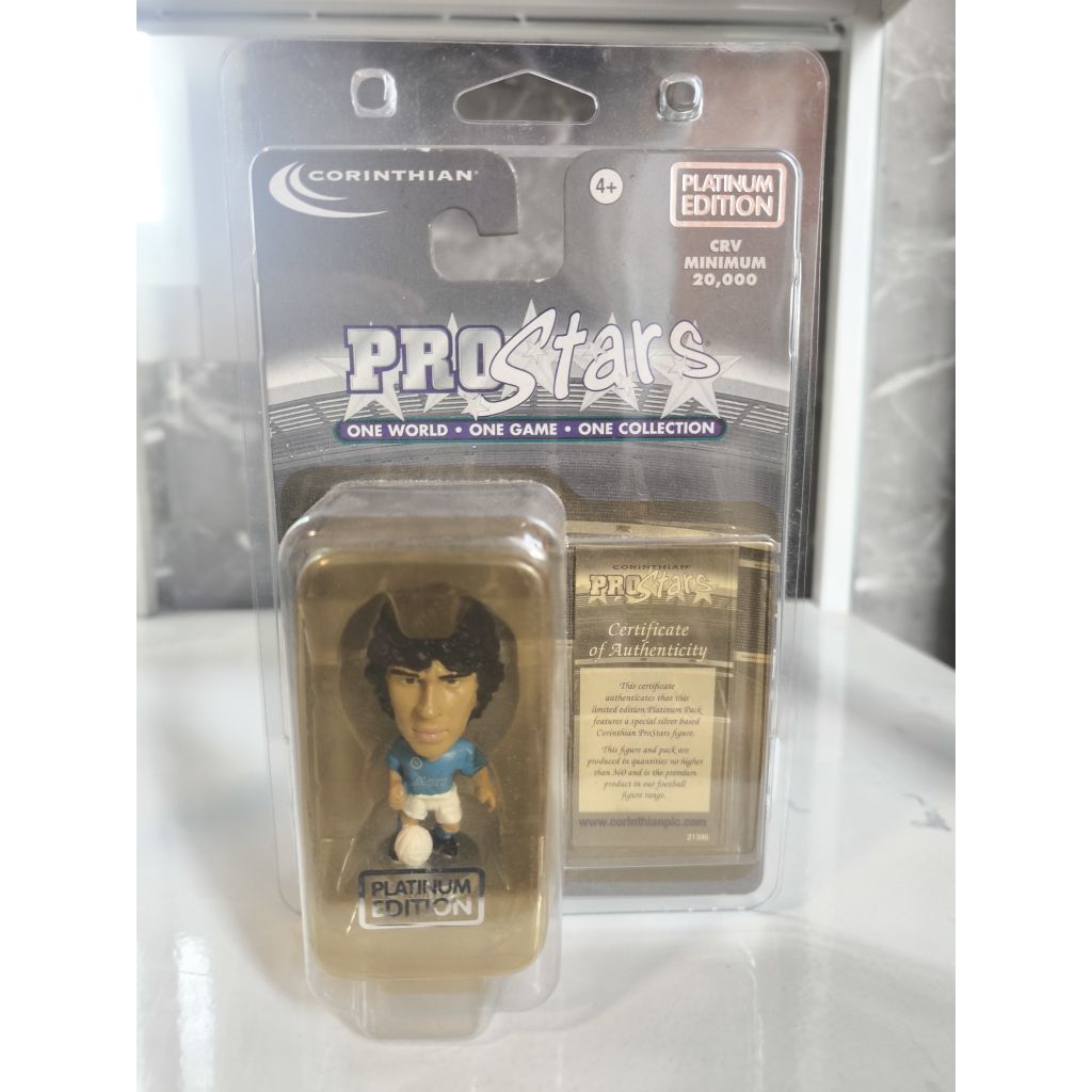 โมเดลนักฟุตบอล ดิเอโก้ มาราโดน่า โปรสตาร์แพลตตินั่มนาโปลี Diego Maradona Prostars Plattinum SSC Napo