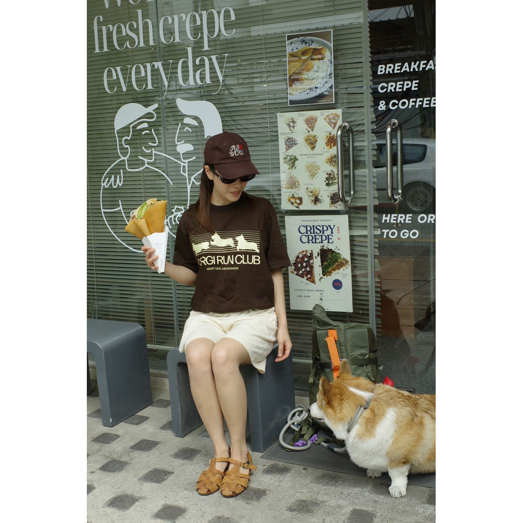 KAPAW TEE - เสื้อยืด CORGI RUN CLUB