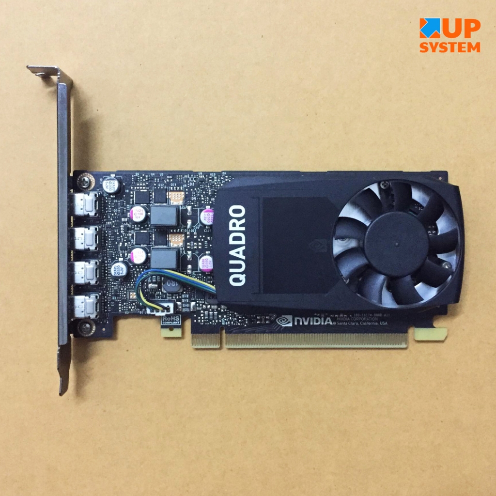 NVIDIA QUADRO P1000 / 4GB /GDDR5 /128-bit (การ์ดจอมือสอง)