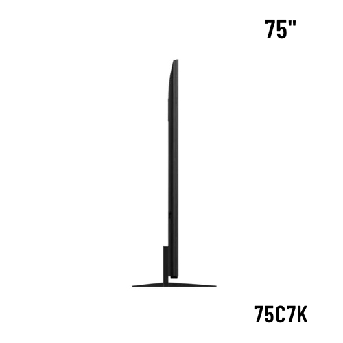 (กรุงเทพฯปริมณฑลเลือกส่ง Seller Own Fleet) TV TCL ทีวีคิวดี มินิแอลอีดี 75 นิ้ว  (4K, QD-MINI LED, GOOGLE TV) รุ่น 75C7K - รูปที่ 4