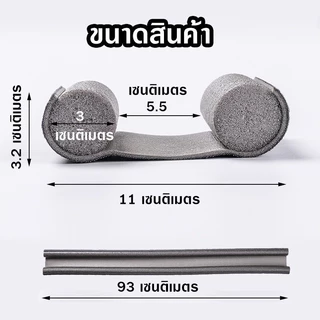 【1 ชิ้น/3 ชิ้น/5 ชิ้น】ที่ปิดช่องบานประตู คิ้วกั้นประตู ที่กั้นประตู กันฝุ่น กันแมลง กันแอร์ออก ป้องกันเสียง พร้อมส่ง