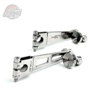 มือลิงเบรคหลัง สแตนเลส ใส่ Wave ทุกรุ่น งานเฮงสกรู