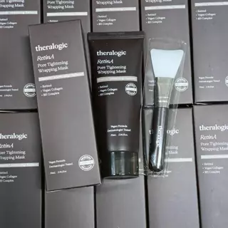 (🌼แท้ / พร้อมส่ง🌼) Theralogic RetinA Pore Tightening Wrapping Mask 70ml [ แถมแปรง ]