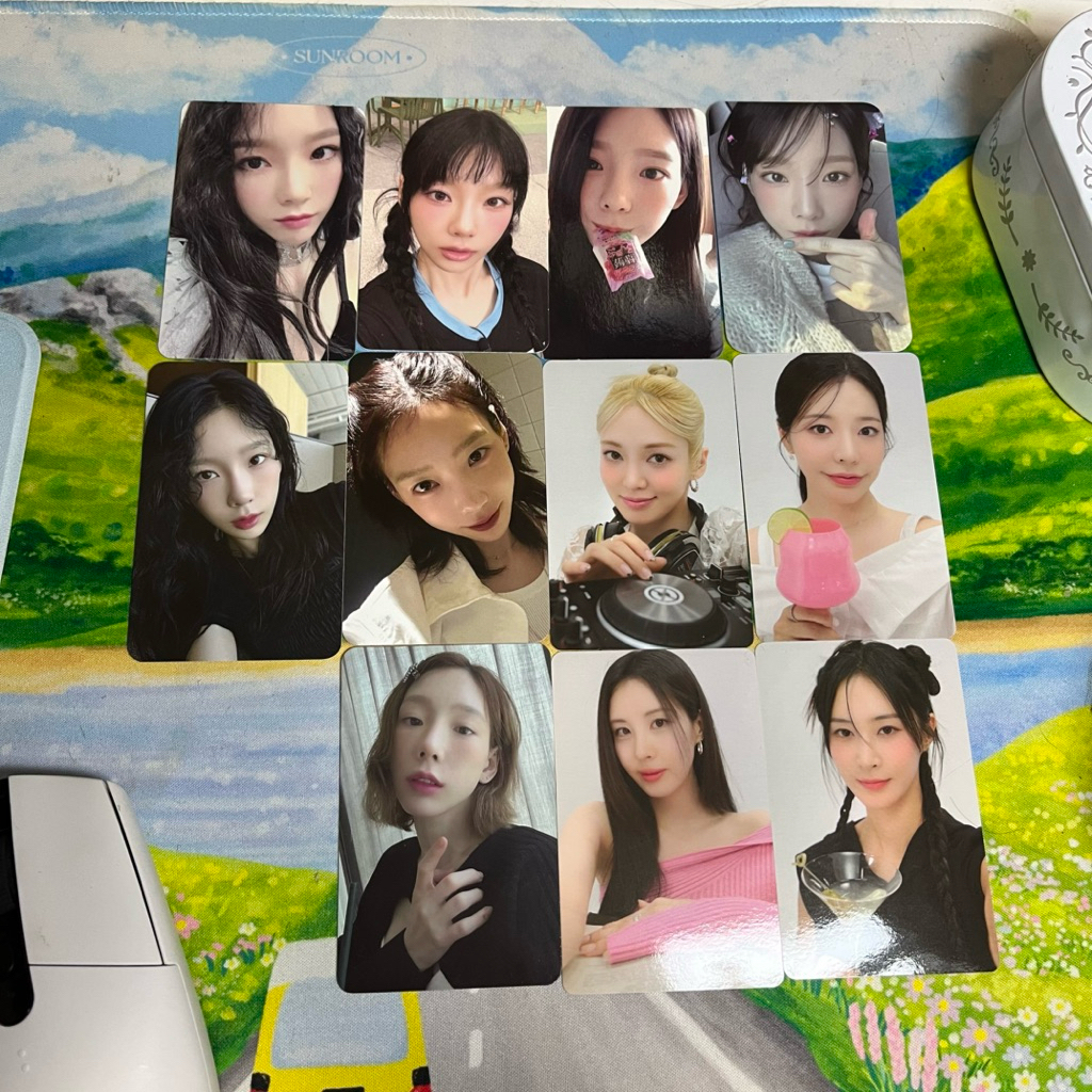 การ์ด Taeyeon snsd Girls’ Generation POB MD to.x letter to myself smtown