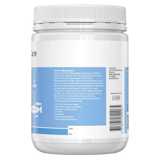 Healthy Care Fish Oil 400 Caps 1000mg Omega 3 น้ำมันปลา ออสเตรเลีย น้ำมันปลาทะเลน้ำลึก