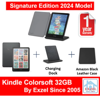 Amazon Kindle Colorsoft Signature Edition 32G: 2024 OR 16G: 2025 OR Kids | 1 Yr Warranty | BKK Fast Ship + Optional Case