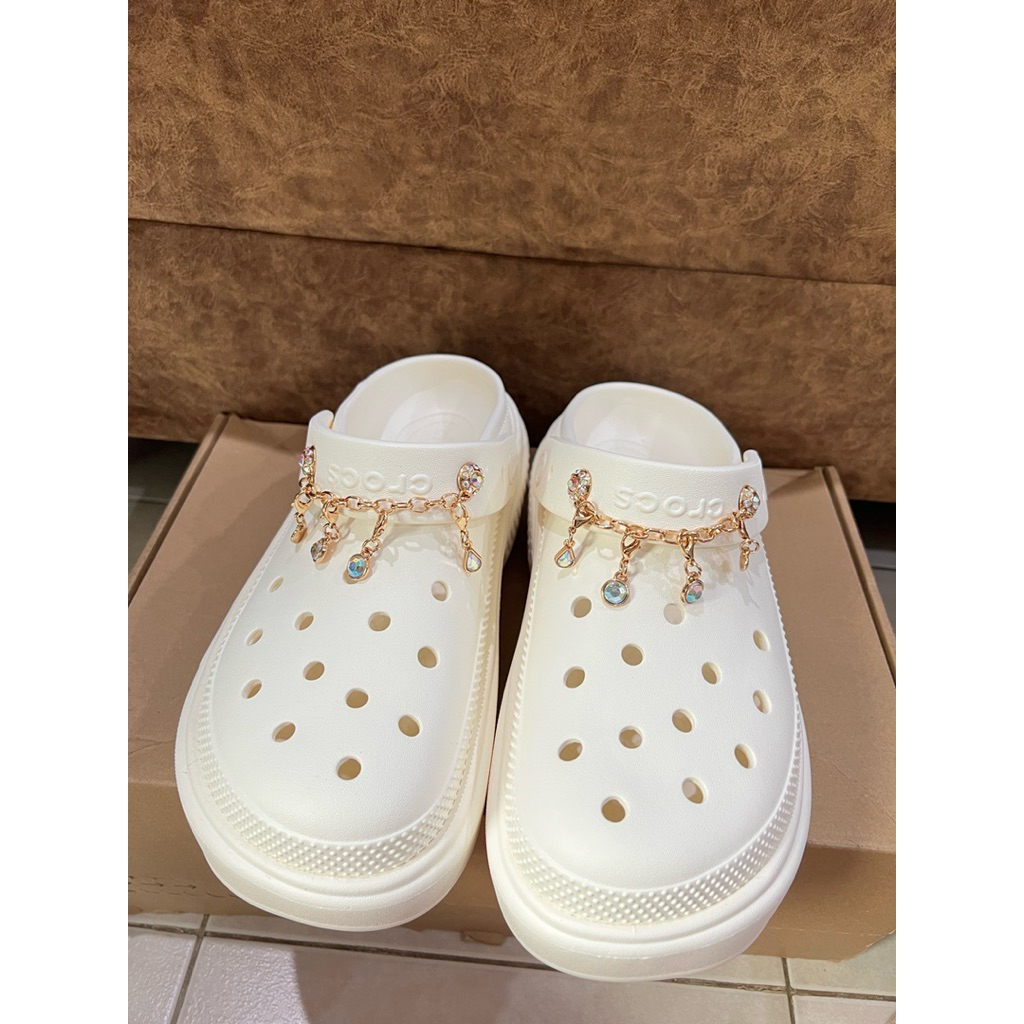 Crocsของใหม่ M7 W9 ไซส์40 พร้อมJibbitz ของแท้100%