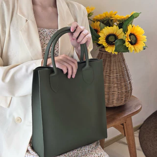 BELINE Diva Bag กระเป๋าถือใบใหญ่ กระเป๋าใส่เอกสาร หนัง PU พรีเมี่ยม สไตล์คลาสสิก Made in Thailand
