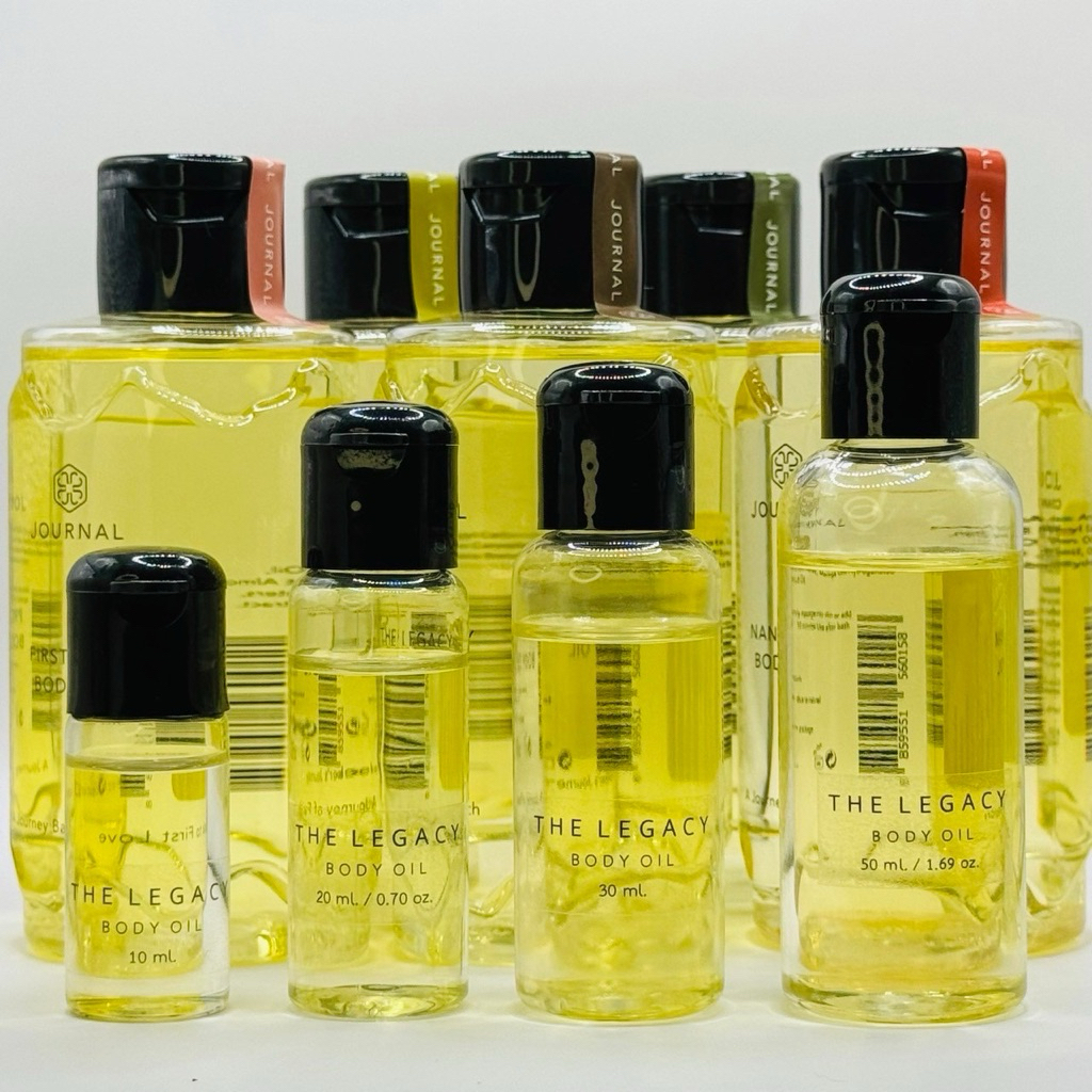 Journal Body oil บอดี้ออย 💯% ขนาดทดลอง 2-5-10 ml.ออยบำรุงผิวกาย มี 6กลิ่นให้เลือกเลยจ้า UI