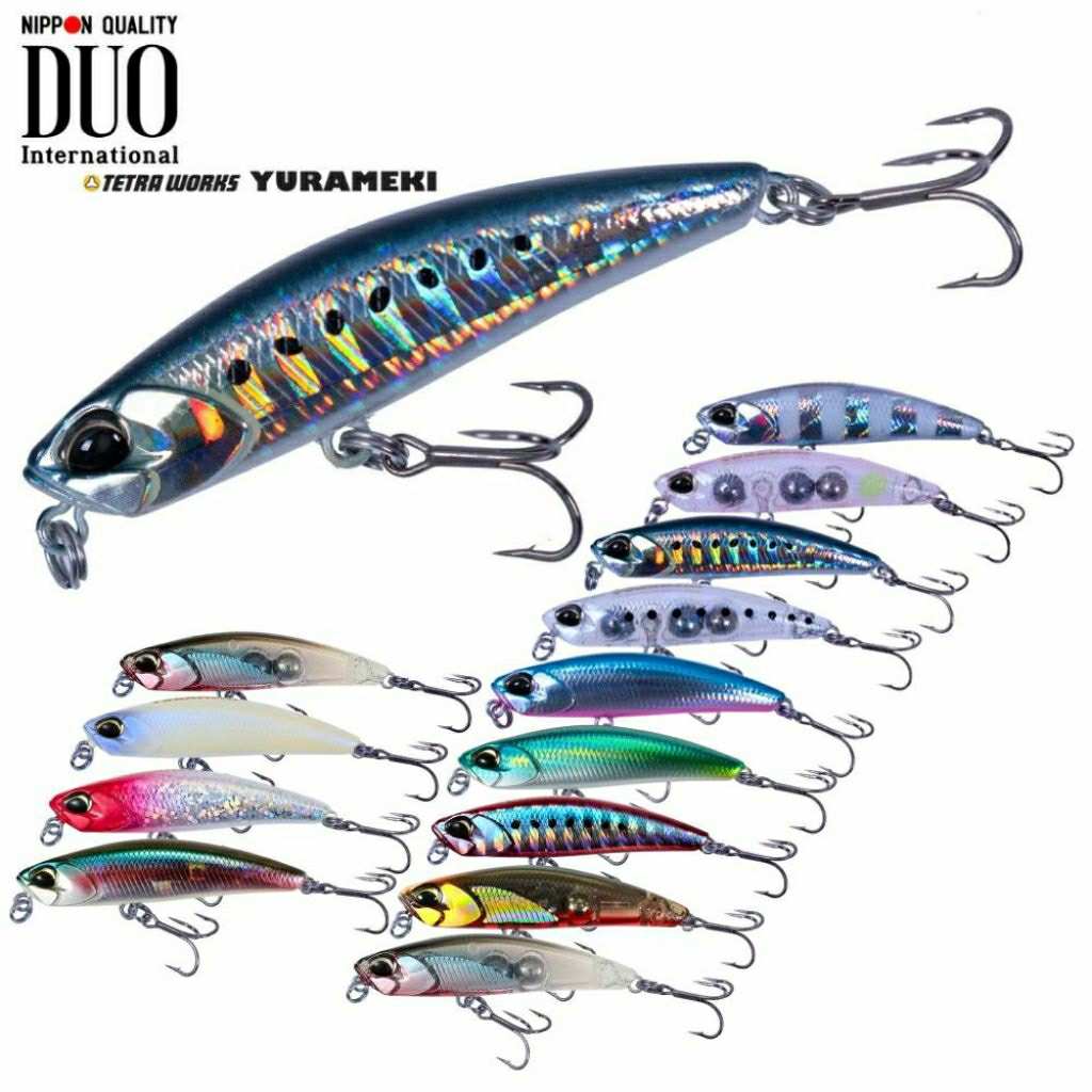 เหยื่อปลอม  DUO. YURAMEKI.48.S MADE IN JAPAN