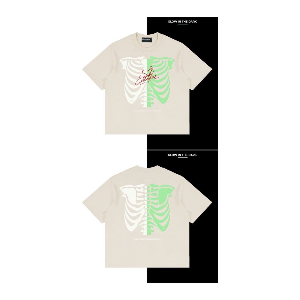 SK SNEAKER INNER ARMOR GROW IN THE DARK TEE - รูปที่ 3