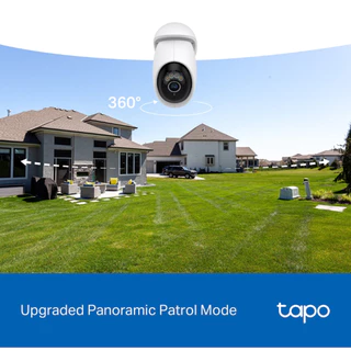 TP-Link Tapo C560WS กล้องไวไฟ 4K 8MP ใช้งานภายนอก IP66 มี AI จดจำใบหน้าได้ Outdoor Pan/Tilt Security รองรับ 2.4GHz/5GHz