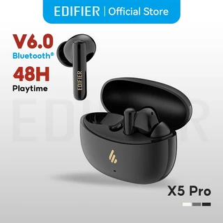 Edifier X5 Pro 2025 หูฟังไร้สาย True Wireless พร้อมระบบตัดเสียงรบกวน ANC บลูทูธ V6.0 6 ไมโครโฟน การโทรที่ชัดเจน IP55