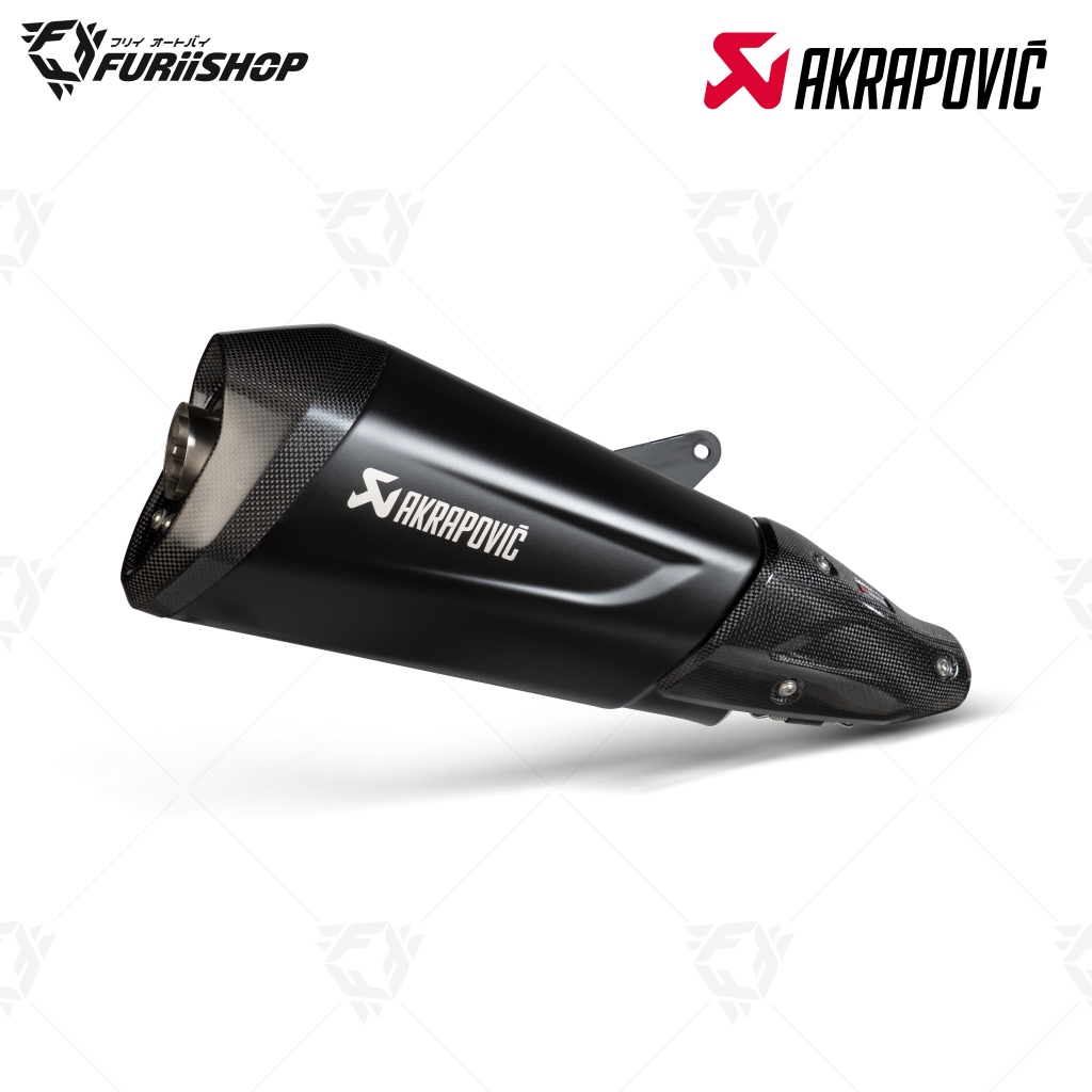 ท่อสูตร/ท่อแต่ง/ท่อไอเสีย Akrapovic All New Euro5 Black Catalytic : for All New Vespa GTS/GTV300 202