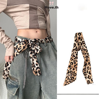 ในไทย-พร้อมส่ง✨เข็มขัดสไตล์อเมริกันสไตล์สาวร้อน Retro Leopar…