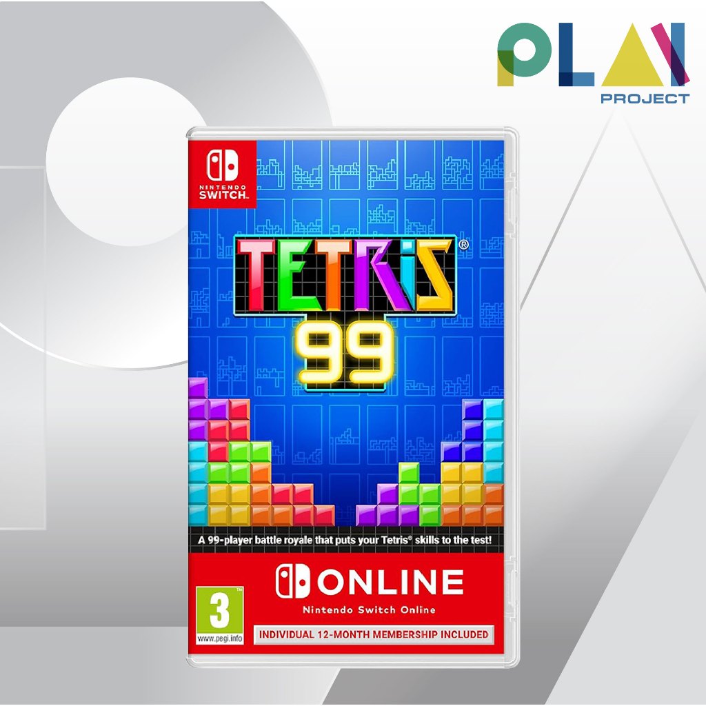 Nintendo Switch : Tetris 99 [มือ1] [แผ่นเกมนินเทนโด้ switch]