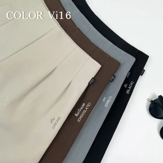 VILA | Molly Shorts Vi16 กางเกงขาสั้นซิปหลัง มีซับใน