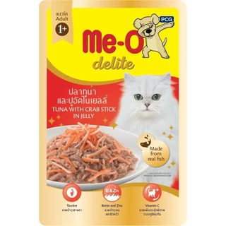 Me-o Delite มีโอ ดีไลท์ อาหารเปียกแมวมีโอ ดีไลท์ ขนาด 70 กรัม