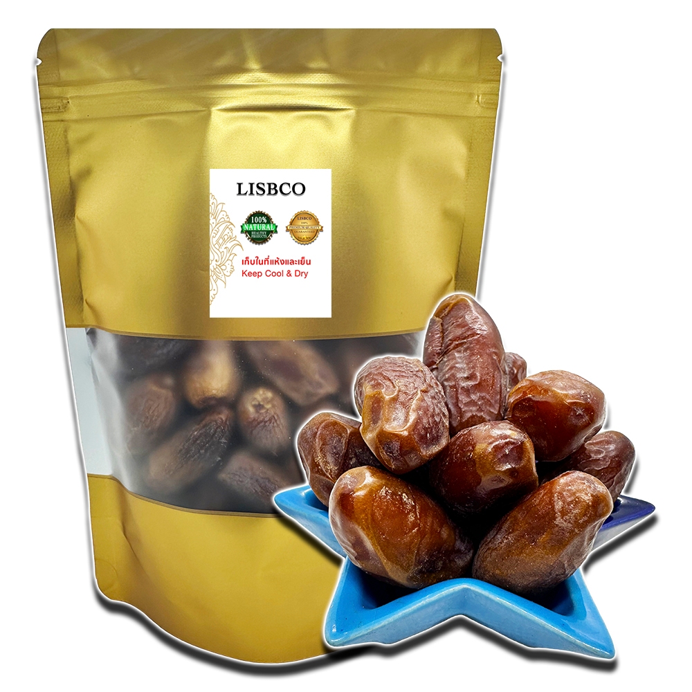 อินทผาลัม เดกเล็ตนัวร์ 800 กรัม Dates Deglet Noor Grade AA+ คัดพิเศษ สินค้านำเข้า สดใหม่ หวาน กรอบ