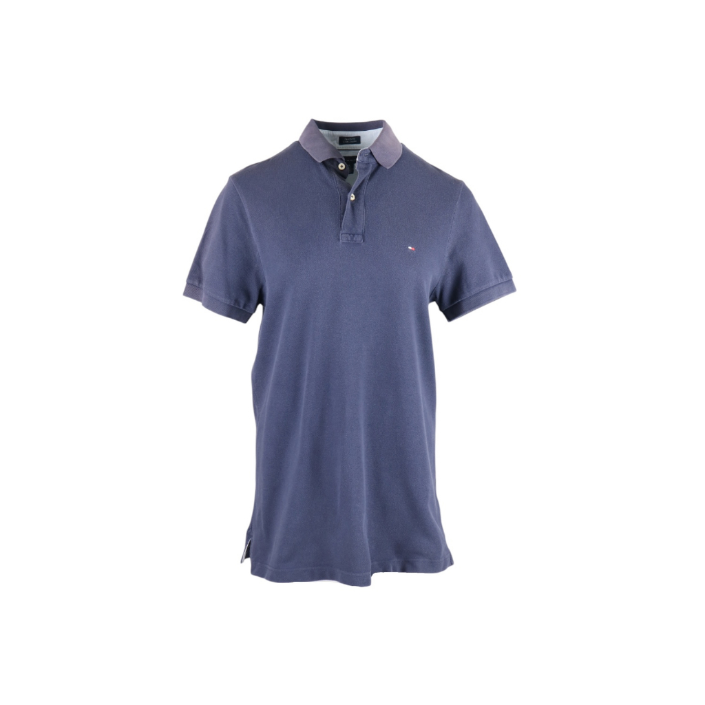 Tommy hilfiger-เสื้อเชิ้ตแขนสั้น-สีน้ำเงินA046-9