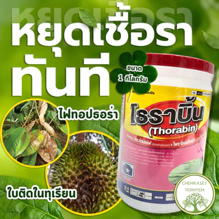 โธราบิ้น(ไดเมทโทมอฟ+ไพราโคสโตรบิน) 🥬สารป้องกันกำจัดโรคพืชที่เกิดจากเชื่อรา