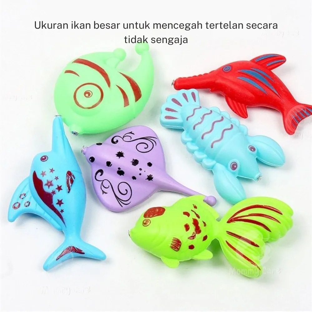 พร้อมส่ง! ของเล่นตกปลาแม่เหล็ก เกมตกปลา Fishing Game Magnet สำหรับเด็ก เซ็ตครบชุด 16-50 ชิ้น แถมฟรี สูบลม (ของเล่นเป่าลม ราคา ถูกที่สุด ดีลบีเคเค แกลเลอรีภาพที่ 6