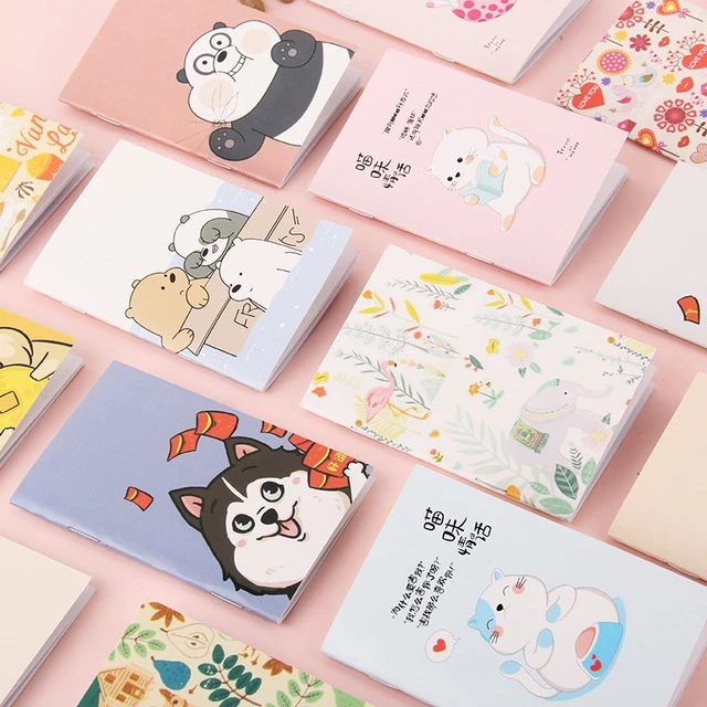 🔥ราคาส่ง🔥รวมสมุดโน๊ตลายการ์ตูนน่ารัก ยอดฮิต(เลือกลาย)✔️พร้อมส่ง สมุดพกพาเล่มเล็ก สมุดจดบันทึกโน๊ตA5 thumbnail 8