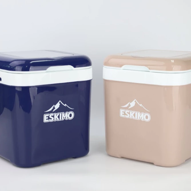 แถมแก้วน้ำ 12L ESKIMO กระติกเหลี่ยม กระติกแคมป์ปิ้ง เก็บเย็นนาน 36 ชั่วโมง สำหรับ แคมป์ปิ้ง กระติกเก็บความเย็น KC1180SQ