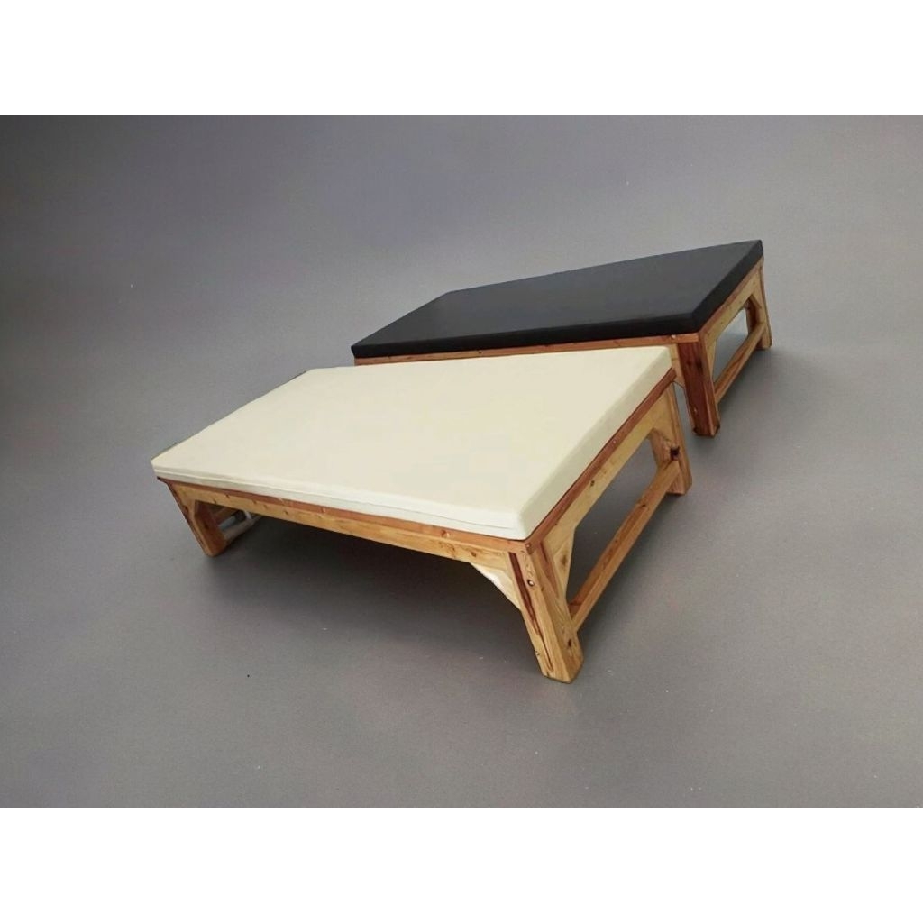 เตียงนวดไทย 120×200×45cm.(รวมเบาะสูง 53cm.)