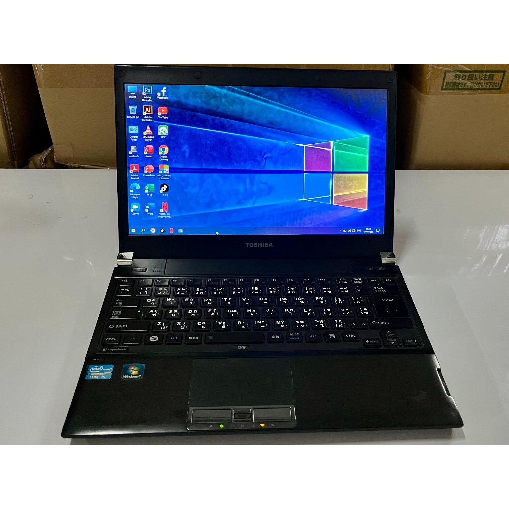 โน๊ตบุ๊คTOSHIBA R731/C lntel(R) core (TM) I5 -2520M CPU  2.50 Ghz 2.50 Ghz RAM8Gb HDD250GBจอ12.5นี้ว