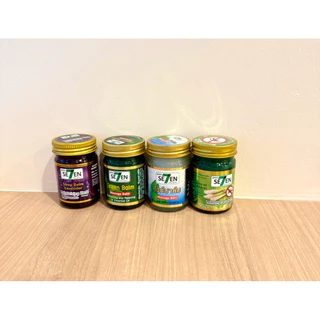 GreenSevenBlamบาล์มนวดผิวกายเพื่อผ่อนคลายมี4กลิ่น (1แพ็คมี6ชิ้น)