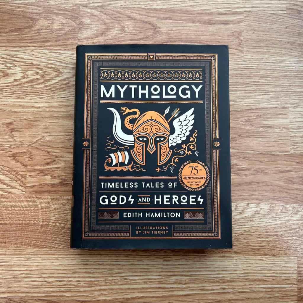 Hardcover Mythology by Edith Hamilton หนังสือ ปกรณัมปรัมปรา ตำนานเทพและวีรบุรุษ โดย อีดิธ แฮมิลตัน ป