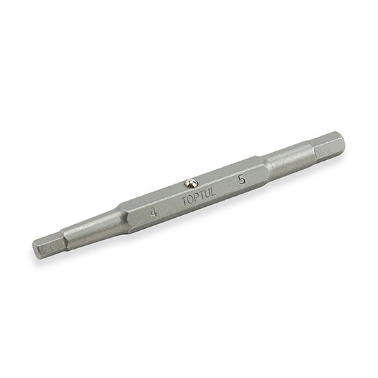FKDA2E03 / FKDA0405 TOPTUL 1/4" Hex Shank Double End Hexagon Screwdriver Bits