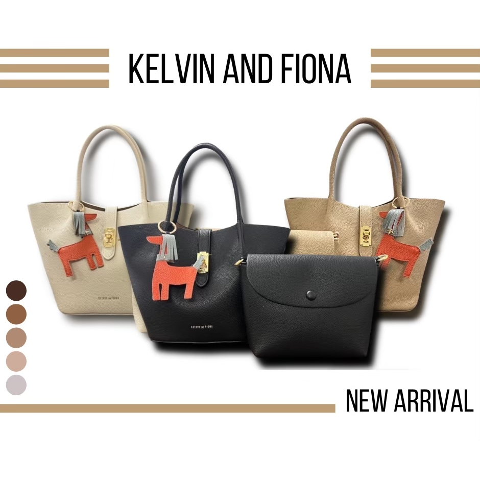 กระเป๋าแฟชั่น อเนกประสงค์ แบรนด์ KELVIN AND FIONA สำหรับสุภาพสตรี