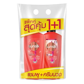 แพ็คคู่สุดคุ่ม📍แชมพู +ครีมนวด แชมพู+แชมพู ซันซิล 300-325มล ล็อตใหม่ ขวดปั๊ม(กดที่ตัวเลือก)