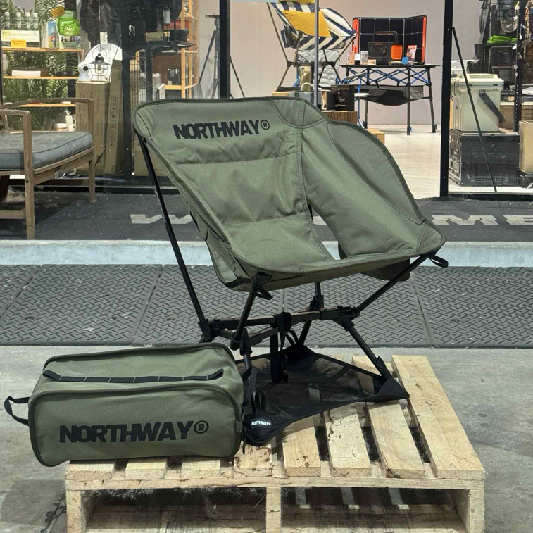 เก้าอี้ Northway รุ่น Mini พกพาง่าย มีที่พักแขน เก้าอี้แคมป์ปิ้ง
