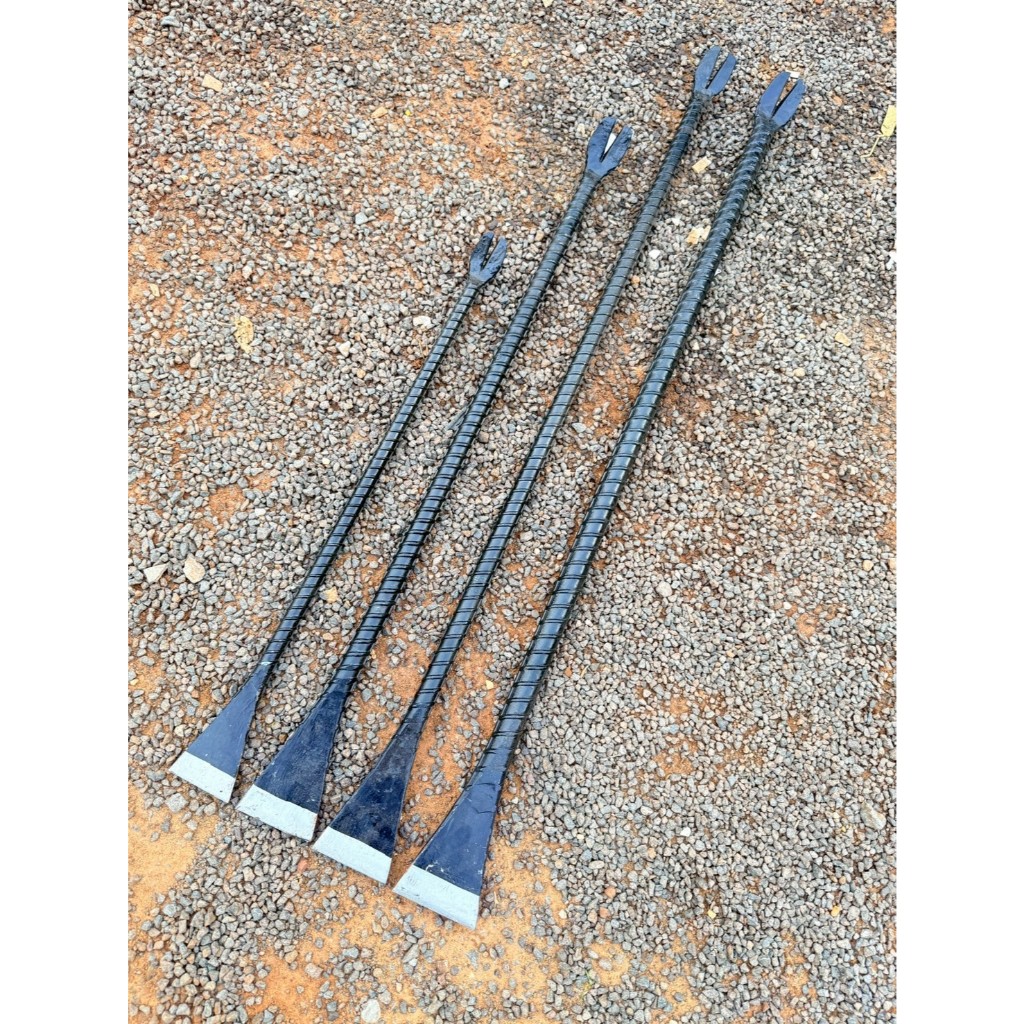 ชะแลง เหล็กข้ออ้อย ชะแลงงัดเหล็ก ชะแลงขุดดินขนาดกำลังดี ไซร้พระเอก