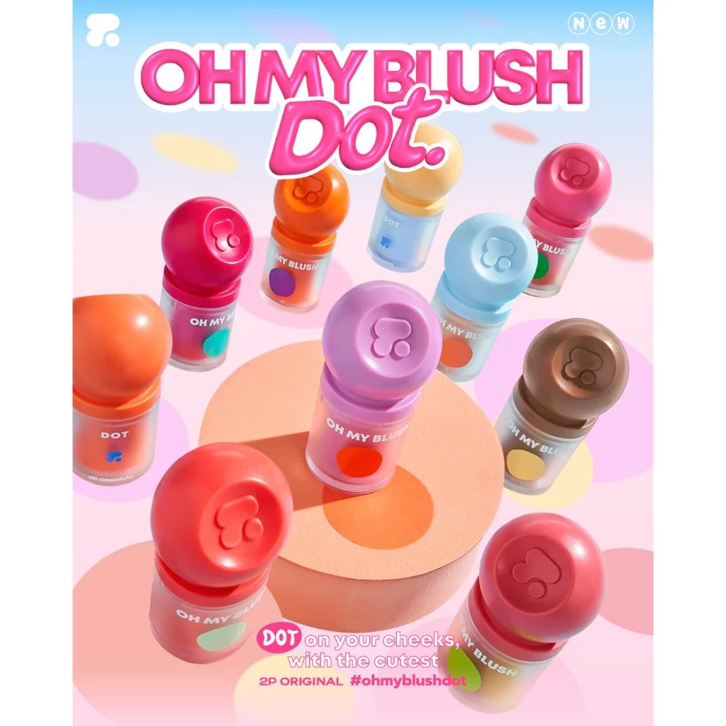 OH MY BLUSH DOT 2P ORIGINAL บลัชน้ำ thumbnail 5