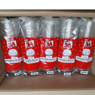 ฝาฮาฟโดม 98 ตรา3A บรรจุ50ใบ/20แถว=1000ชิ้น/ลัง