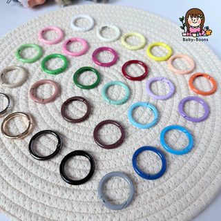 (พร้อมส่งในไทย!) ห่วงสปริง Diy ขนาด 30mm ห่วงพวงกุญแจ อะไหล่พวงกุญแจ ห่วงโลหะ