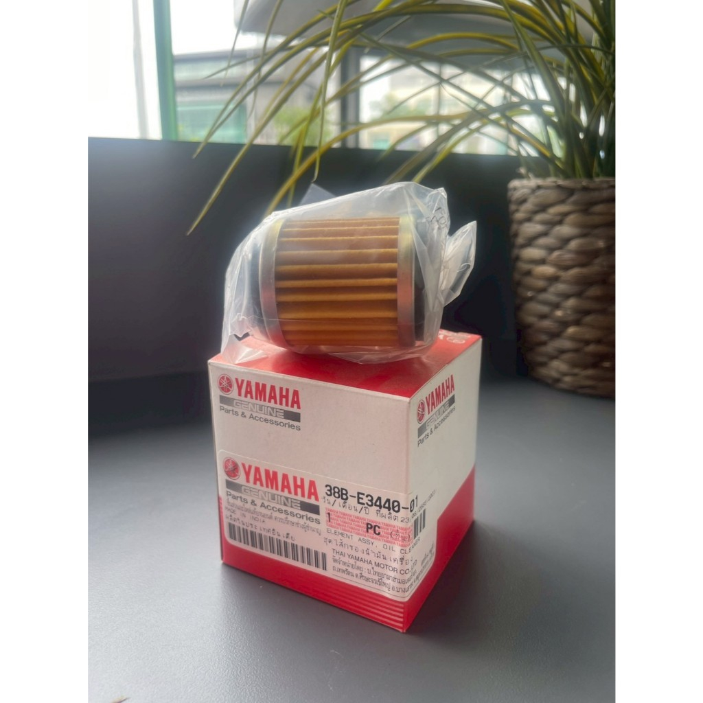 38B-E3440-01 ชุดไส้กรองน้ำมันเครื่อง FINN , SPARK115i 2016, SPARK LX, MT-15, R15 ALL NEW อะไหล่แท้ Y