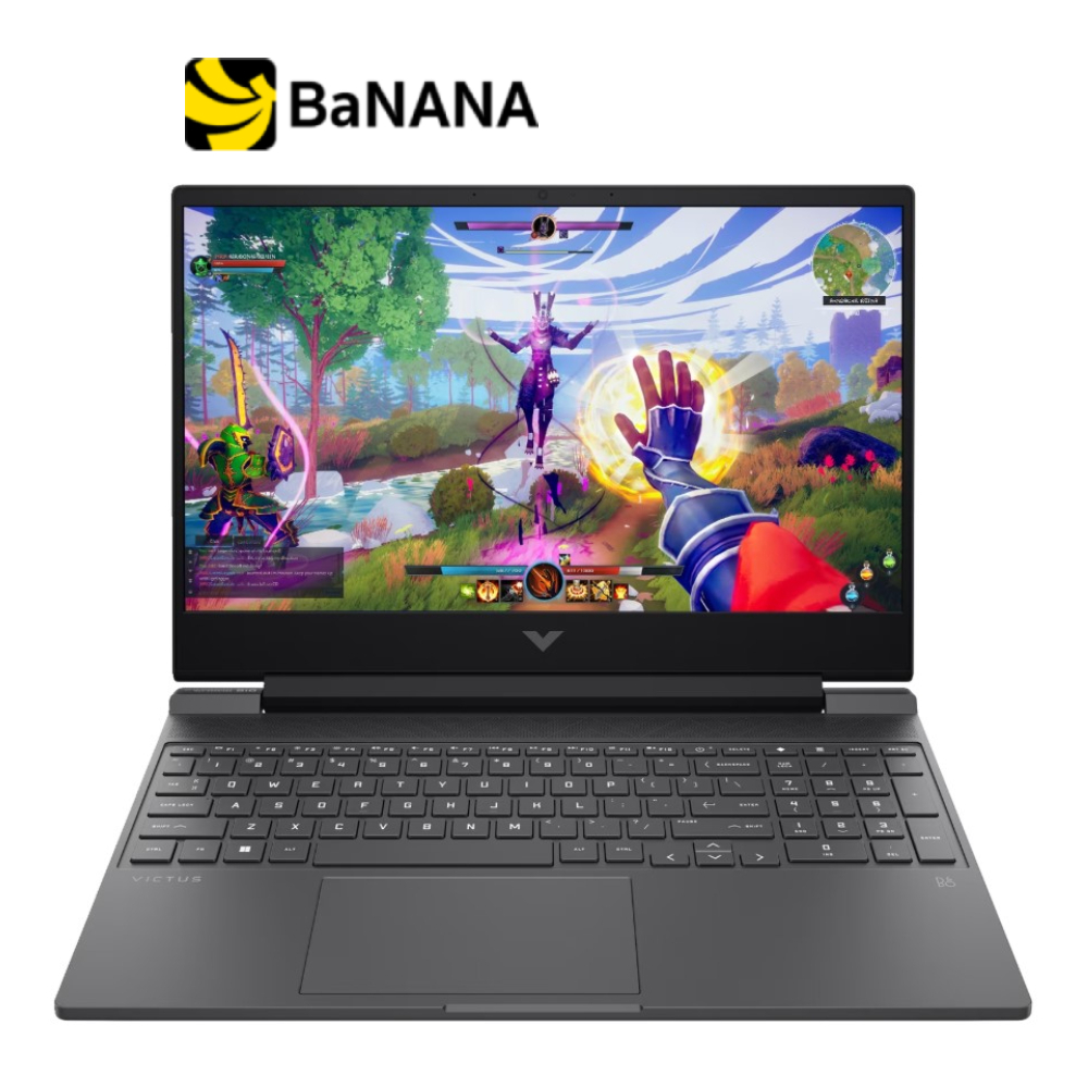 โน๊ตบุ๊ค HP Victus 15-fa2307TX Mica Silver by Banana IT