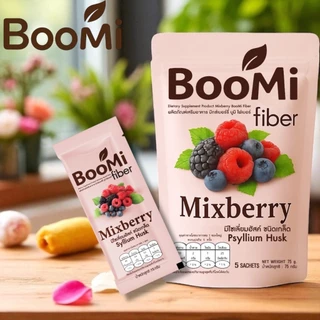 1แถม1 Boomi fiber ไฟเบอร์ อร่อยมาก ช่วยขับถ่าย มีรสชามะนาวและมิกซ์เบอร์รี่
